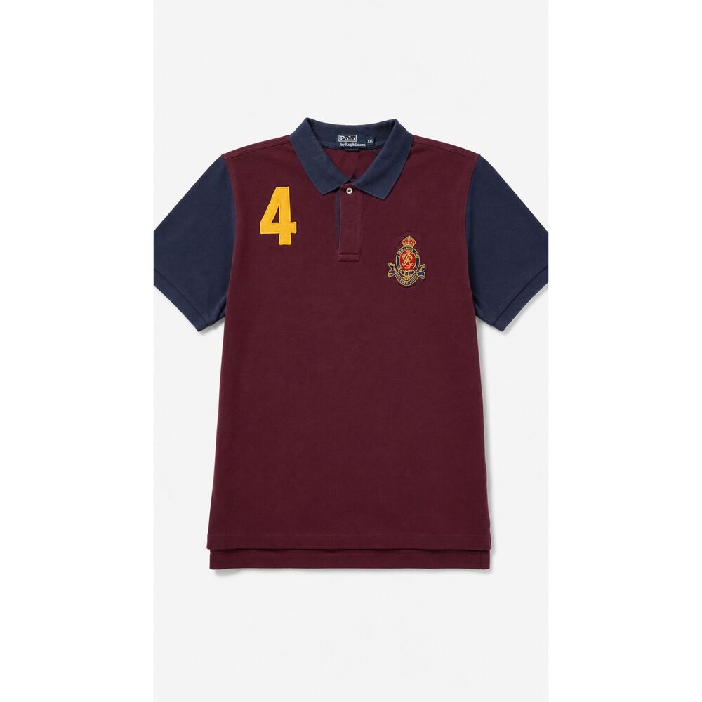 Vintage Polo Ralph Lauren XXL  Rugby Shirt Men’s Cup Team Crest #4